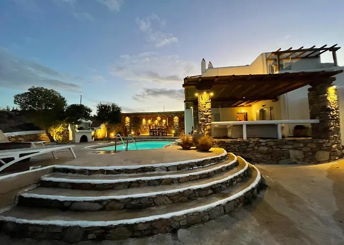 Private Mykonos Villa Kalafatis